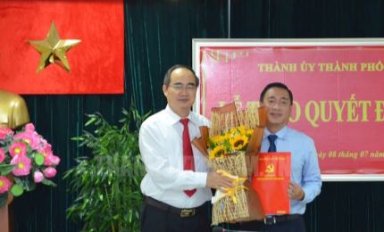 Giám đốc Sở Công thương Phạm Thành Kiên giữ chức Bí thư Quận ủy quận 3
