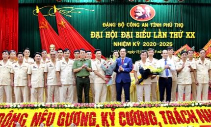 Đại tá Phạm Trường Giang được bầu giữ chức Bí thư Đảng ủy Công tỉnh Phú Thọ