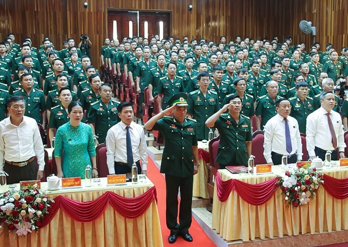 Hình ảnh tại Đại hội Đảng bộ Bộ đội biên phòng Hà Tĩnh.