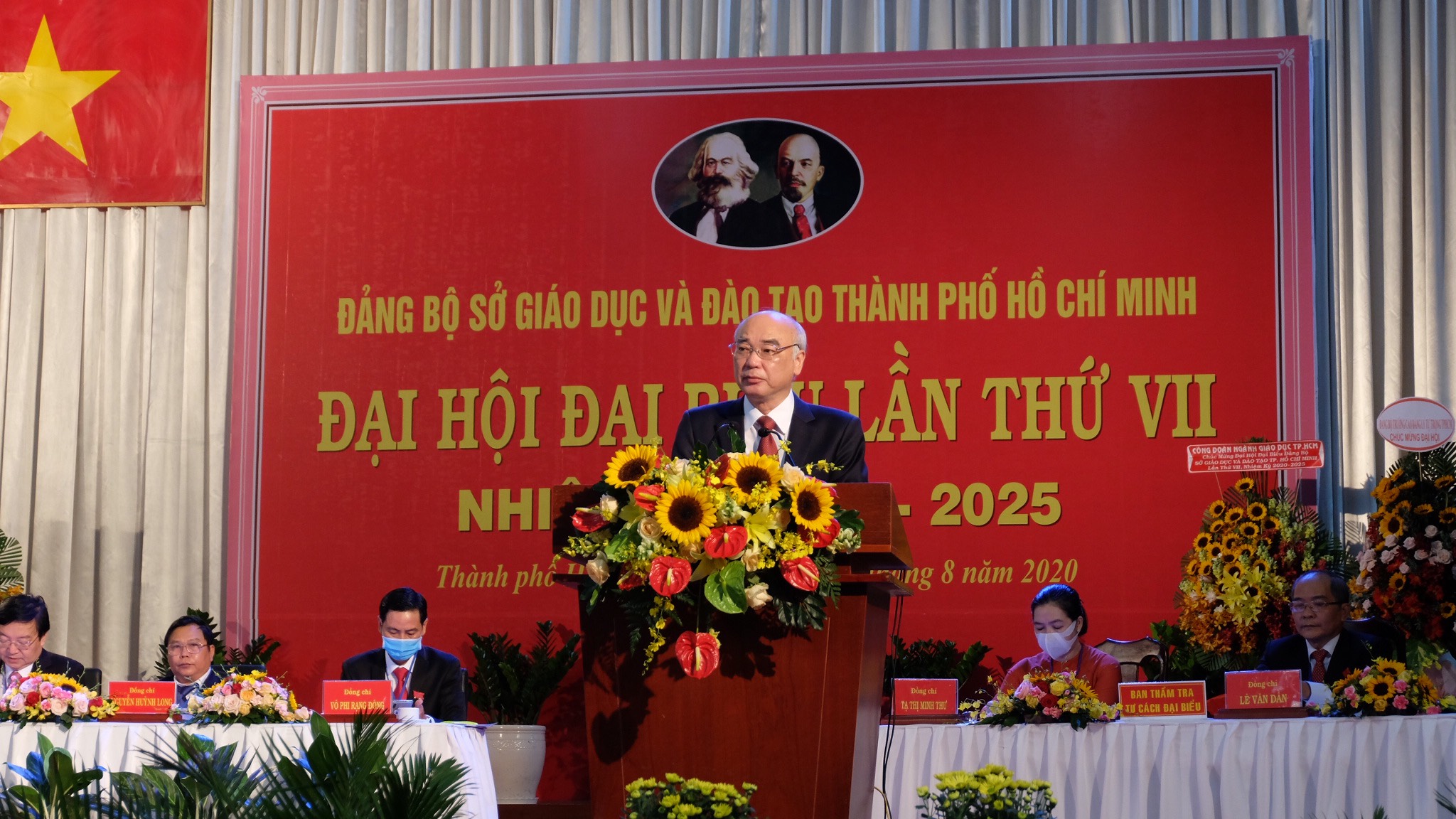 Đồng chí Phan Nguyễn Như Khuê phát biểu chỉ đạo tại Đại hội.