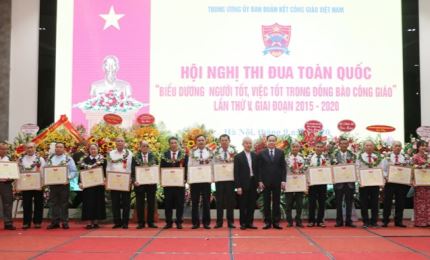 Lan tỏa phong trào thi đua yêu nước trong đồng bào Công giáo Việt Nam