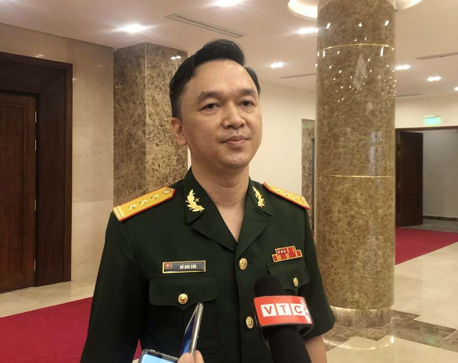 Thượng tá, PGS.TS Hồ Anh Sơn, Phó Giám đốc Viện Nghiên cứu Y dược học Quân sự. (Ảnh:TH)