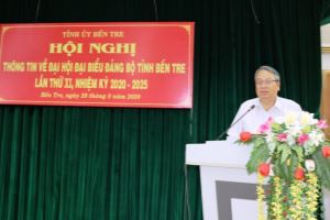 350 đại biểu chính thức tham dự Đại hội đại biểu Đảng bộ tỉnh Bến Tre lần thứ XI