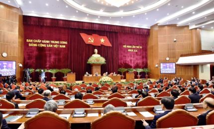 Tổng Bí thư, Chủ tịch nước Nguyễn Phú Trọng phát biểu khai mạc Hội nghị Trung ương lần thứ 15