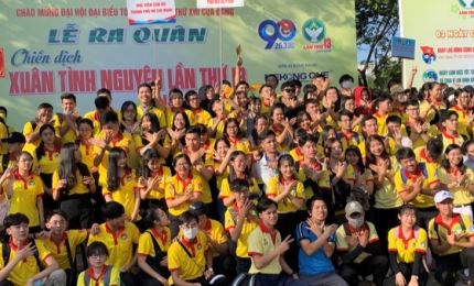 Tuổi trẻ TP Hồ Chí Minh ra quân chiến dịch “Xuân tình nguyện”
