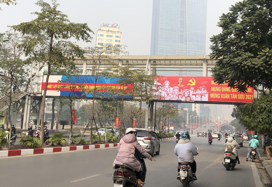 Phó Chủ tịch UBND thành phố Hà Nội kiểm tra công tác trang trang tri