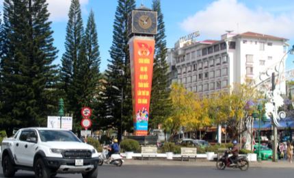 Lâm Đồng: Đẩy mạnh tuyên truyền, cổ động trực quan chào mừng Đại hội XIII của Đảng