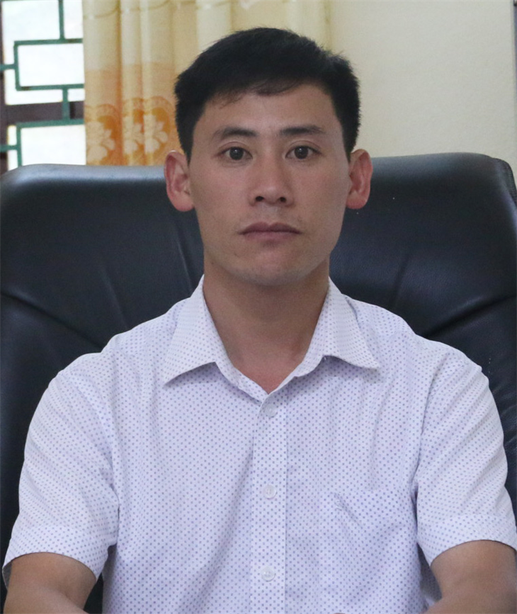Ông Tẩn Chin Lùng, Chủ tịch UBND xã Mồ Sì San, huyện Phong Thổ, tỉnh Lai Châu: