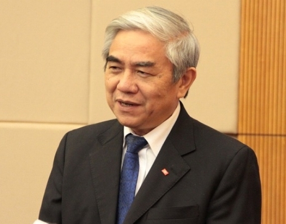Tiến sĩ Nguyễn Quân, Chủ tịch Hội Tự động hóa Việt Nam, nguyên Bộ trưởng Bộ KH&CN. (Ảnh: Bích Liên)
