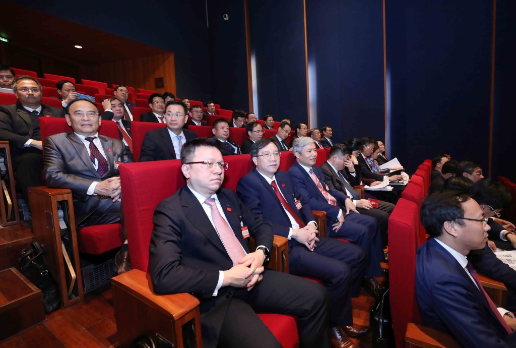 Đoàn đại biểu Đảng bộ Khối các cơ quan Trung ương tham dự Đại hội