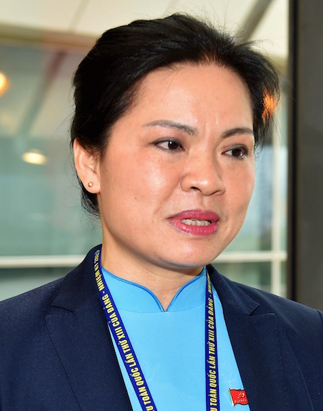 Chủ tịch Trung ương Hội Phụ nữ Việt Nam Hà Thị Nga