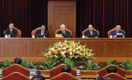 Hình ảnh Hội nghị lần thứ nhất Ban Chấp hành Trung ương khóa XIII