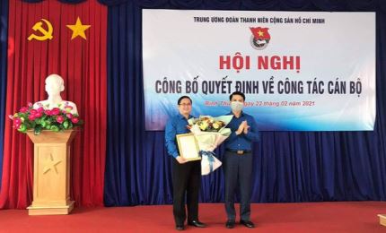 Đồng chí Nguyễn Quốc Huy giữ chức Phó Bí thư Tỉnh đoàn Bình Thuận