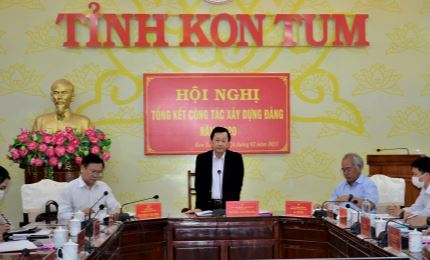 Kon Tum: Tổng kết công tác xây dựng Đảng năm 2020