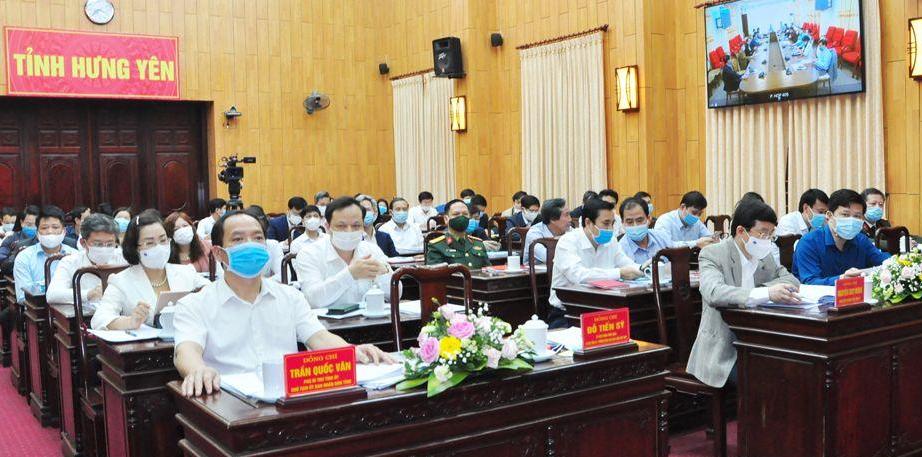 Các đại biểu tham dự Hội nghị lần thứ 6 Ban Chấp hành Đảng bộ tỉnh Hưng Yên khóa XIX (Ảnh: HY)