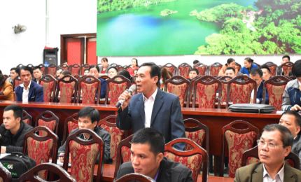Đoàn đại biểu Quốc hội tỉnh Bắc Kạn tiến hành tiếp xúc cử tri