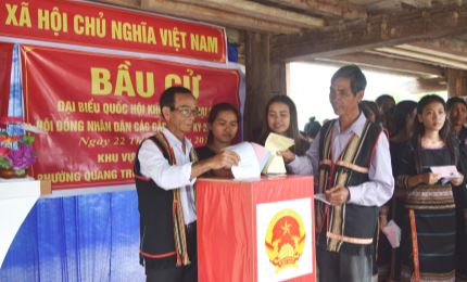 Thành lập 13 Ban bầu cử đại biểu HĐND tỉnh Kon Tum