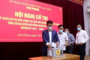 Lai Châu hoàn thiện các bước giới thiệu người ứng cử đại biểu HĐND tỉnh