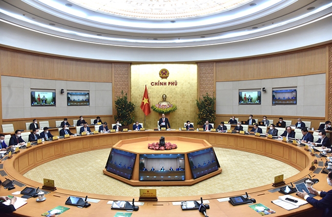 Phiên họp Chính phủ thường kỳ tháng 2/2021