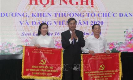 Sơn La: Khen thưởng tổ chức đảng và đảng viên năm 2020