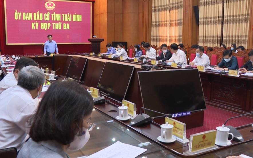 Ủy ban bầu cử tỉnh Thái Bình kịp thời chỉ đạo mọi mặt công tác bầu cử Quốc hội khóa XV và đại biểu HĐND các cấp nhiệm kỳ 2021-2026. (Ảnh: CB).