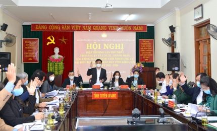 Tuyên Quang: Hiệp thương lần thứ nhất bầu cử đại biểu Quốc hội khóa XV và đại biểu HĐND các cấp nhiệm kỳ 2021-2026