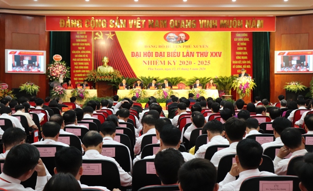 Huyện Phú Xuyên, thành phố Hà Nội nỗ lực thực hiện các chỉ tiêu Nghị quyết Đại hội Đảng bộ huyện lần thứ XXV, nhiệm kỳ 2020 – 2025.