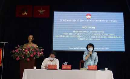 TP Hồ Chí Minh: Hiệp thương lần thứ nhất bầu cử đại biểu Quốc hội, HĐND các cấp