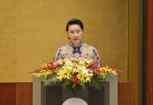 Chủ tịch Quốc hội  Nguyễn Thị Kim Ngân. (Ảnh: QH).
