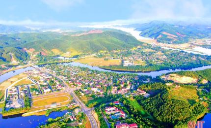 Huyện Vũ Quang (Hà Tĩnh) đạt chuẩn nông thôn mới