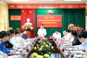 Hà Giang: Ban Tổ chức Tỉnh ủy sơ kết công tác tổ chức xây dựng Đảng