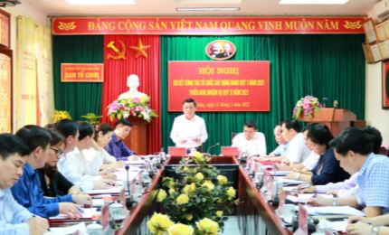 Hà Giang: Ban Tổ chức Tỉnh ủy sơ kết công tác tổ chức xây dựng Đảng