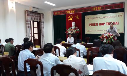 Toàn tỉnh Quảng Trị có 16 đơn vị bầu cử
