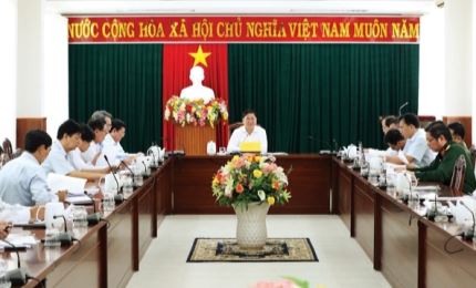 Ninh Thuận: Rà soát tiến độ triển khai công tác bầu cử