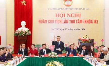 Hội nghị lần thứ 8 Đoàn Chủ tịch UBTƯ MTTQ Việt Nam thảo luận về công tác nhân sự
