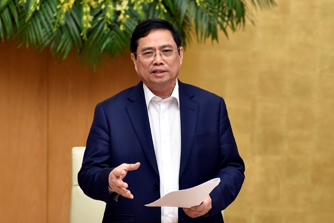Thủ tướng Chính phủ Phạm Minh Chính kết luận phiên họp