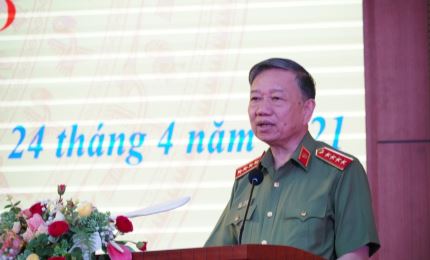 Đại tướng Tô Lâm dự kỷ niệm 75 năm ngày thành lập Ty Công an Hải Dương