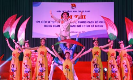 Tuổi trẻ Hà Giang tham gia Hội thi tìm hiểu về tư tưởng, đạo đức, phong cách Hồ Chí Minh
