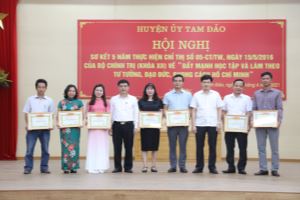 Tam Đảo “Đẩy mạnh học tập và làm theo tư tưởng, đạo đức, phong cách Hồ Chí Minh”