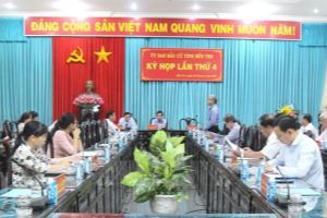 Bến Tre: Họp Ủy ban bầu cử tỉnh lần thứ 4