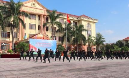 Lai Châu ra quân bảo đảm an ninh, trật tự cho ngày bầu cử