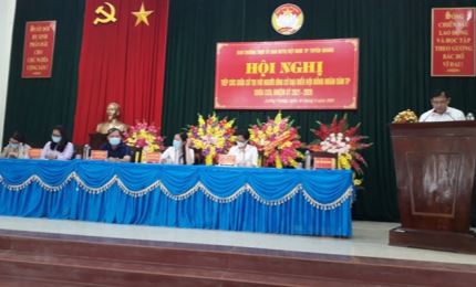 TP Tuyên Quang: Tiếp xúc cử tri với người ứng cử đại biểu HĐND khoá XXII, nhiệm kỳ 2021 - 2026