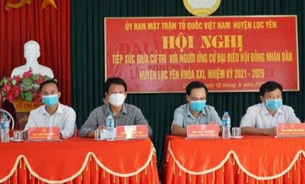 Yên Bái: Hoàn thành việc tiếp xúc cử tri với các ứng cử viên HĐND huyện Lục Yên