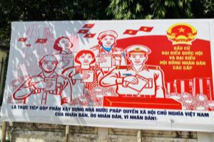 TP Hồ Chí Minh rực rỡ sắc màu hướng về ngày bầu cử
