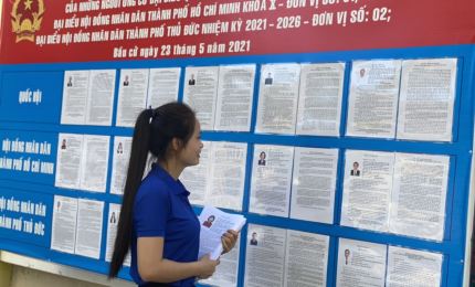 TP Hồ Chí Minh: Dừng bỏ phiếu tại điểm bầu cử nếu phát hiện trường hợp nghi nhiễm hoặc mắc COVID-19