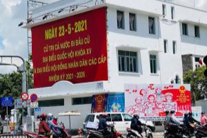Cử tri TP Hồ Chí Minh phấn khởi trước ngày bầu cử