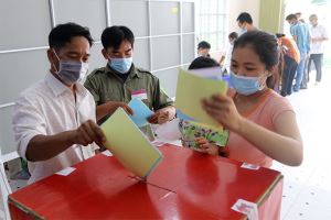 Khánh Hòa: Tỷ lệ cử tri đi bầu đạt trên 93%