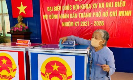 TP Hồ Chí Minh: Đảm bảo an toàn trong bầu cử tại khu vực cách ly