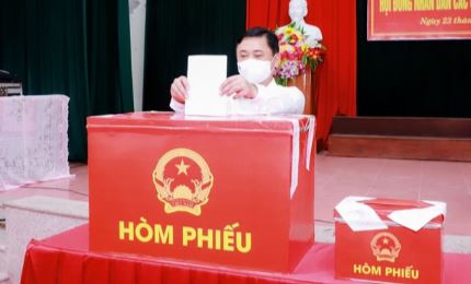 Nghệ An: Tỷ lệ cử tri đi bầu cử đạt gần 99%