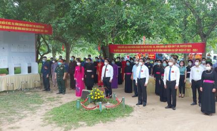 Tuyên Quang: Cử tri toàn tỉnh đi bầu cử đại biểu Quốc hội và HĐND